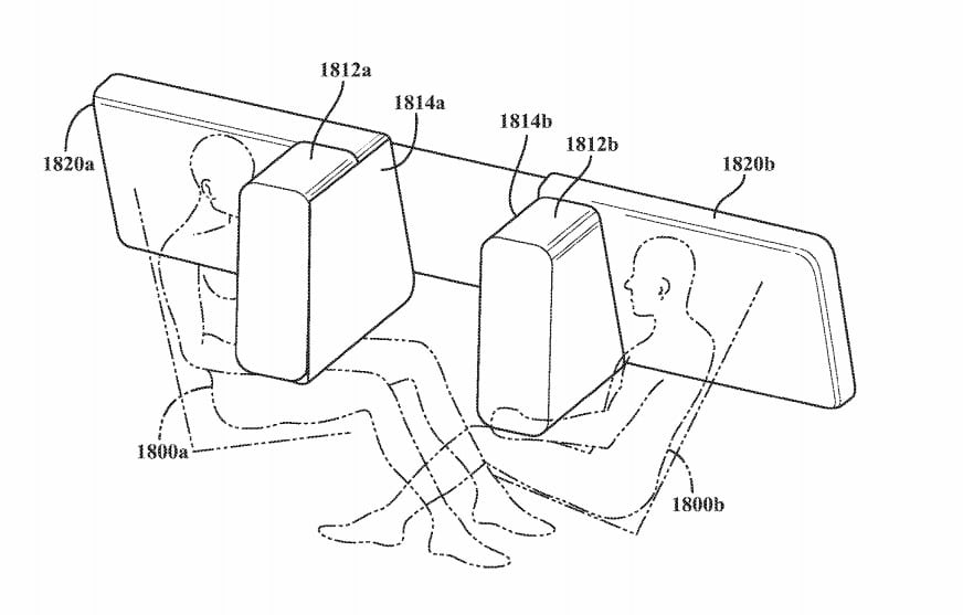 Apple Car Patent Cabin Divider Airbag