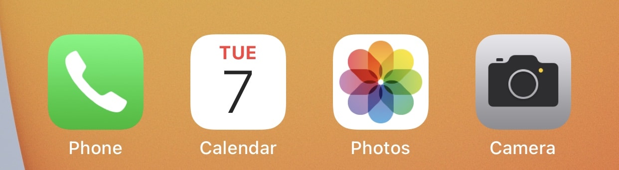 Apple iOS 14 Beta 2 Calendar New App Icon