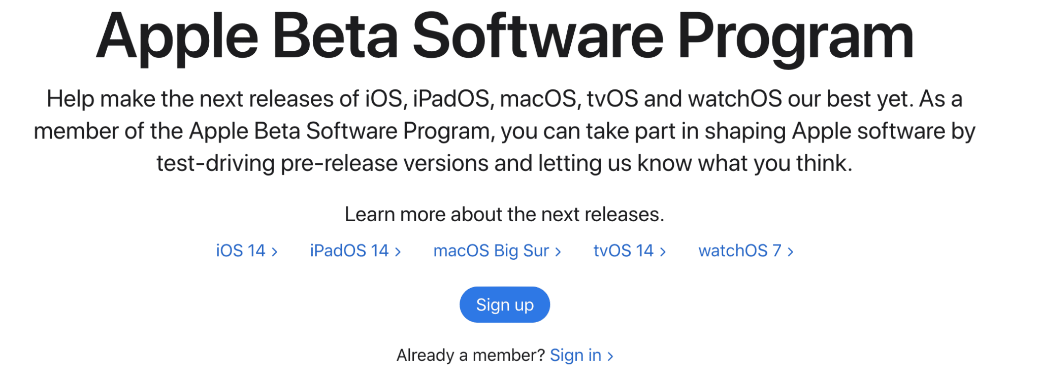 Install iPadOS 14 Public beta