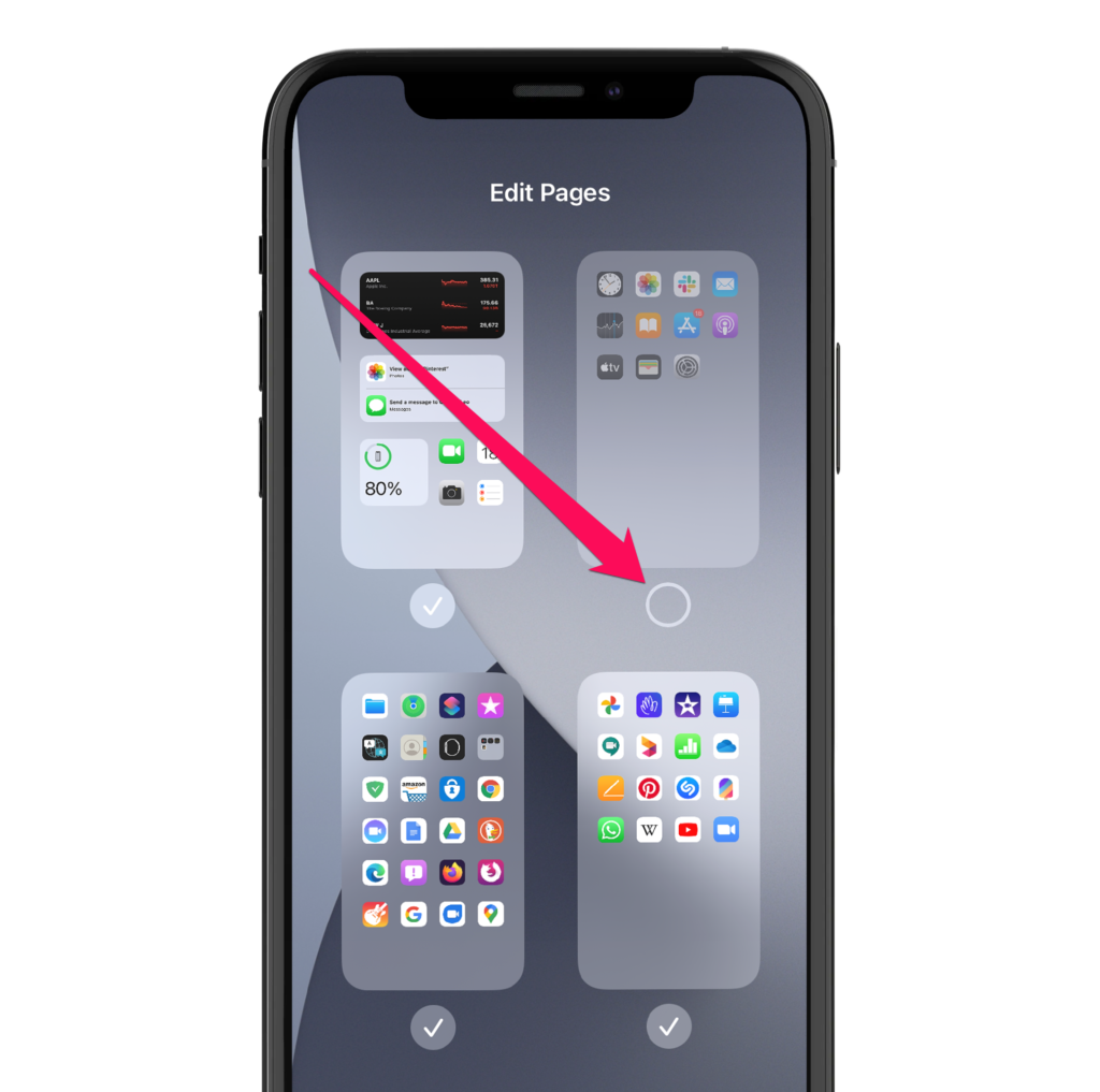 iOS 14 - Hide Pages