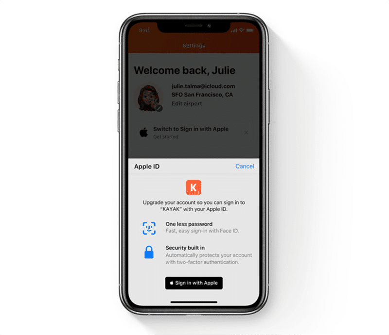 Sign in with Apple - iOS 14