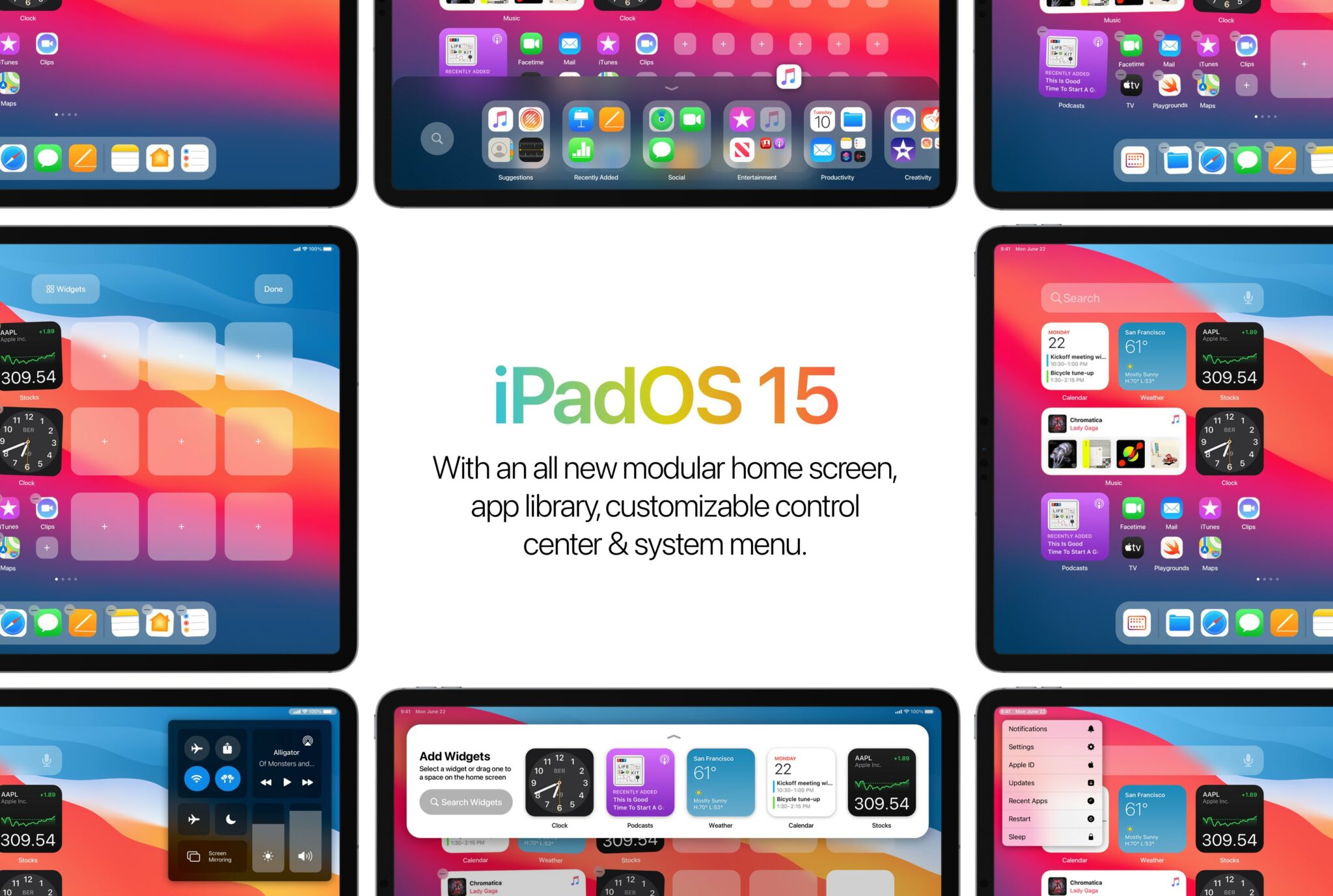 iPadOS 15 Concept
