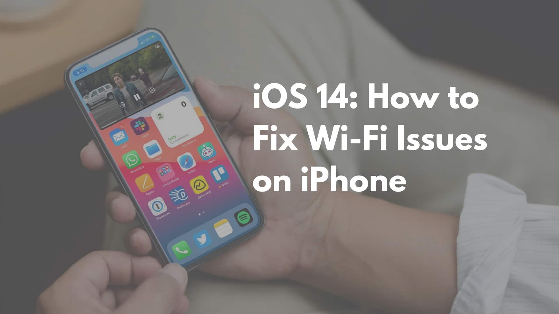 iOS 14 Fix Wi-Fi Issues
