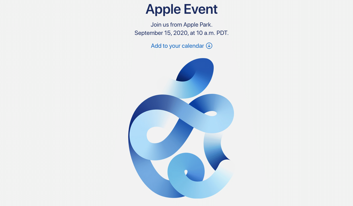 Apple Time Flies Sept 15 Event