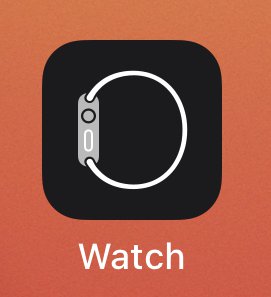 Tweaked Watch app icon