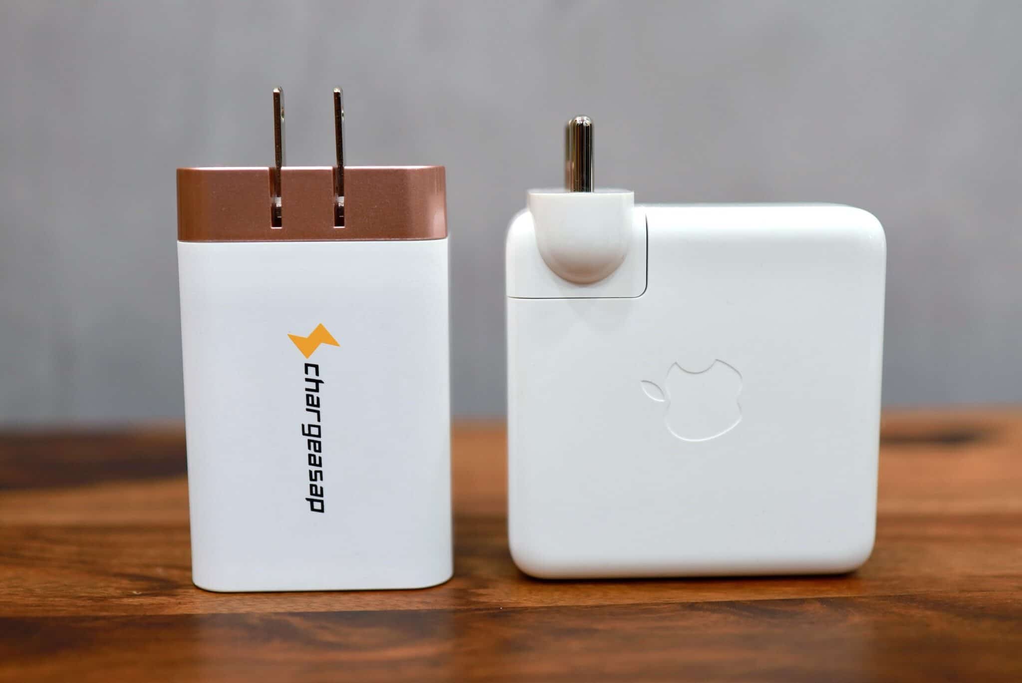 Omega 200W charger vs MacBook Pro charger