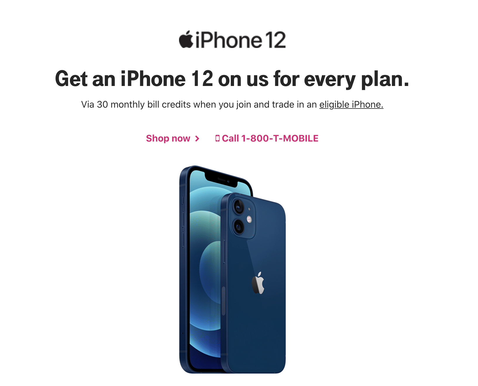 T-Mobile iPhone 12 Deals