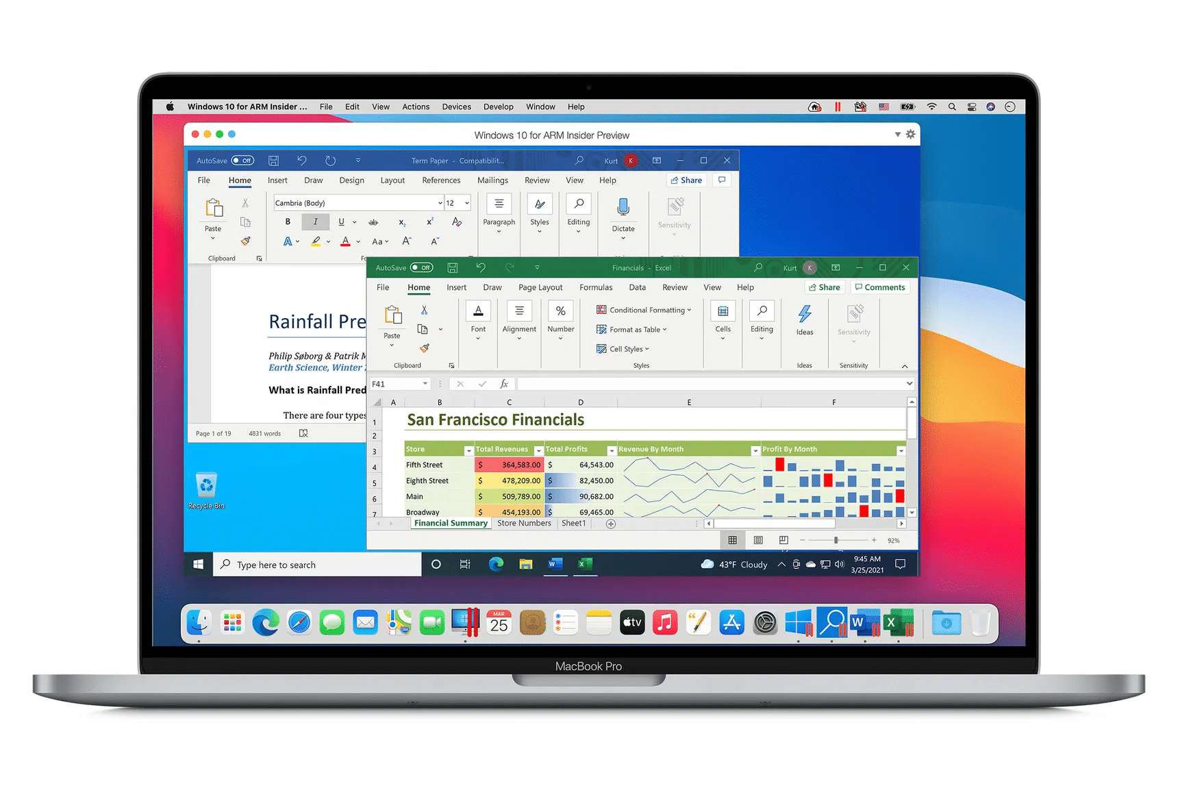 windows 10 on m1 macbook apple