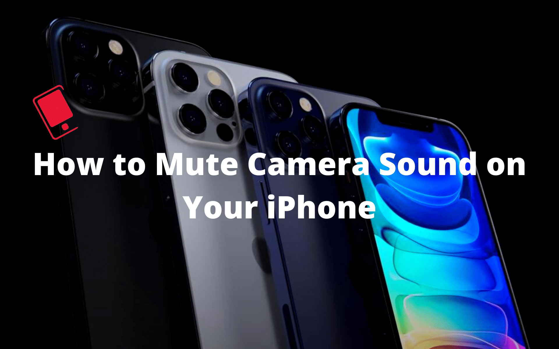 mute iphone camera shutter sound