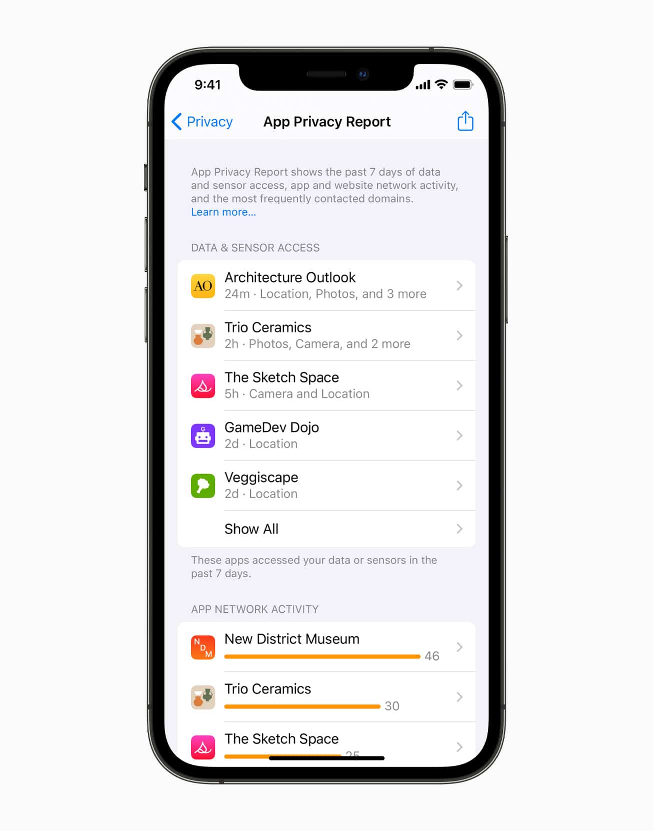 privacy report in ios 15