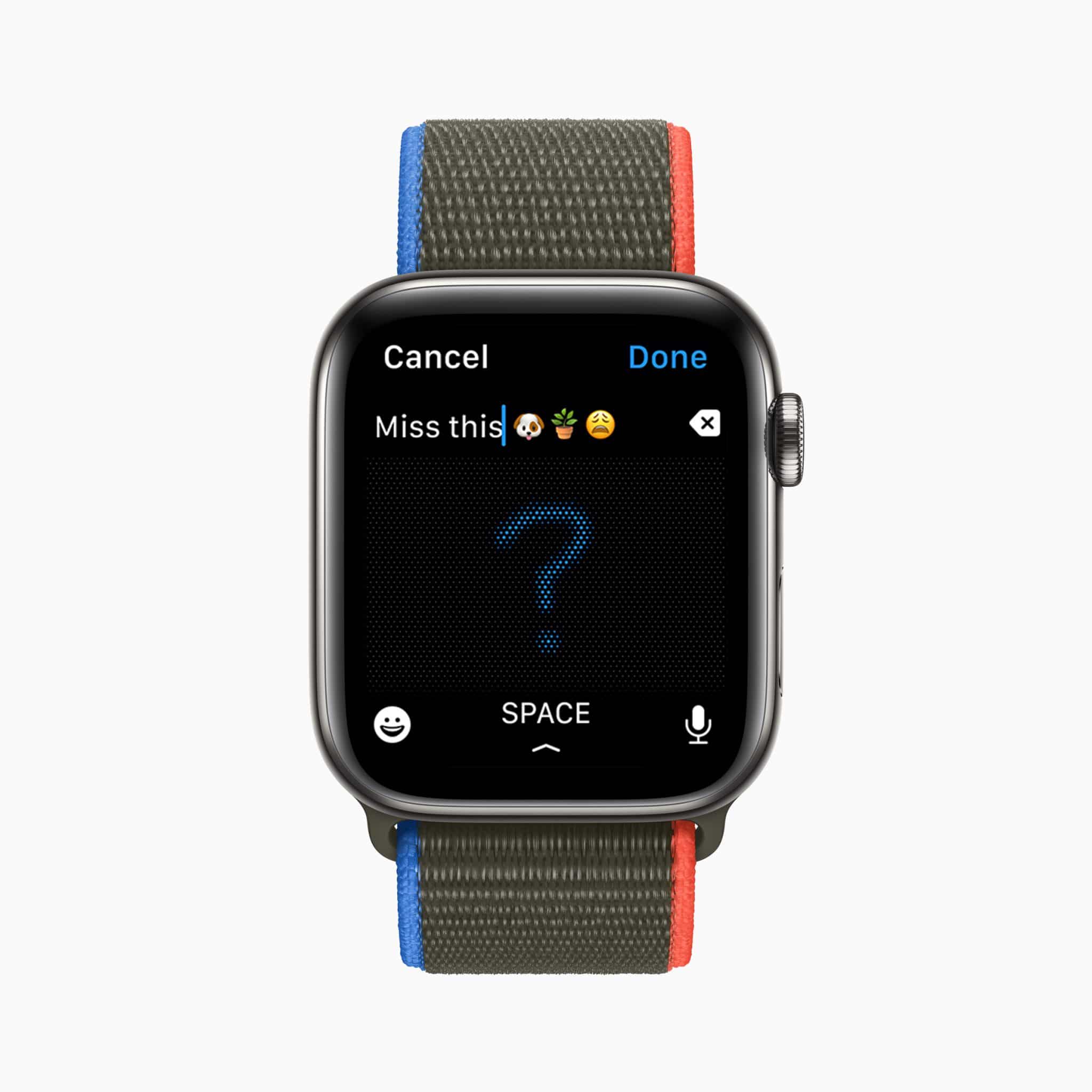 new messages on Apple Watch