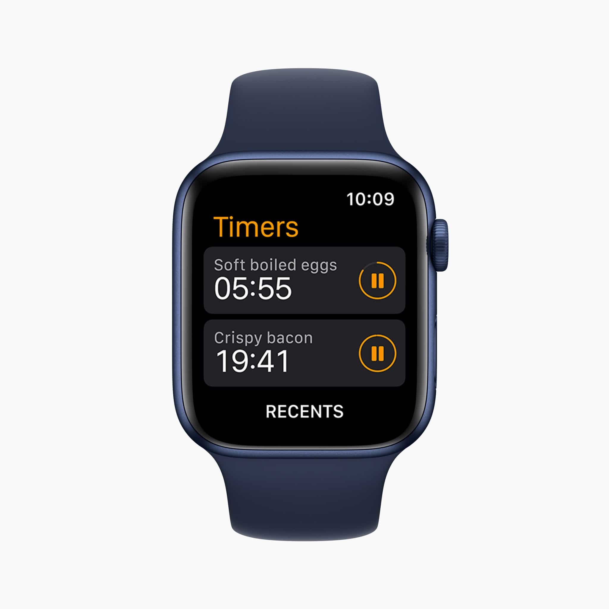 Apple Watch with Timer