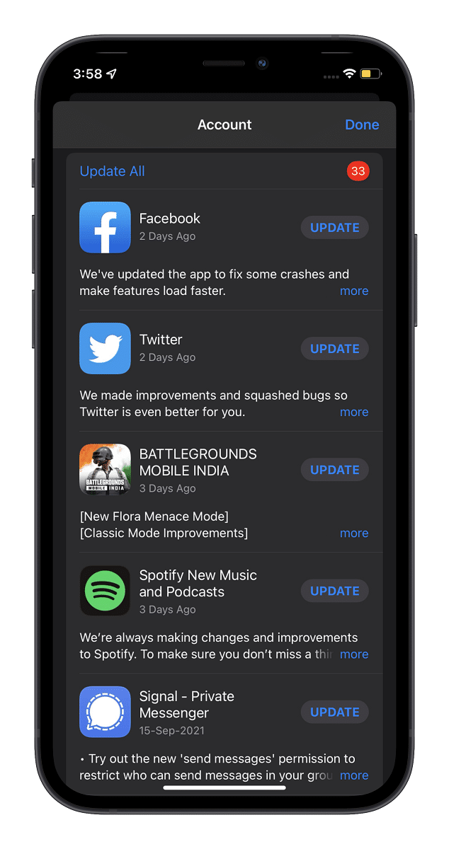 Update All Apps 