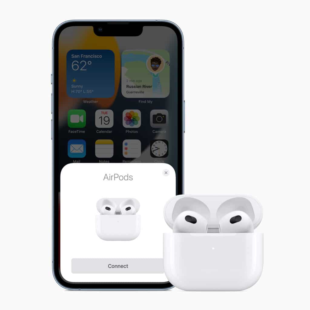 airpods 3 in action