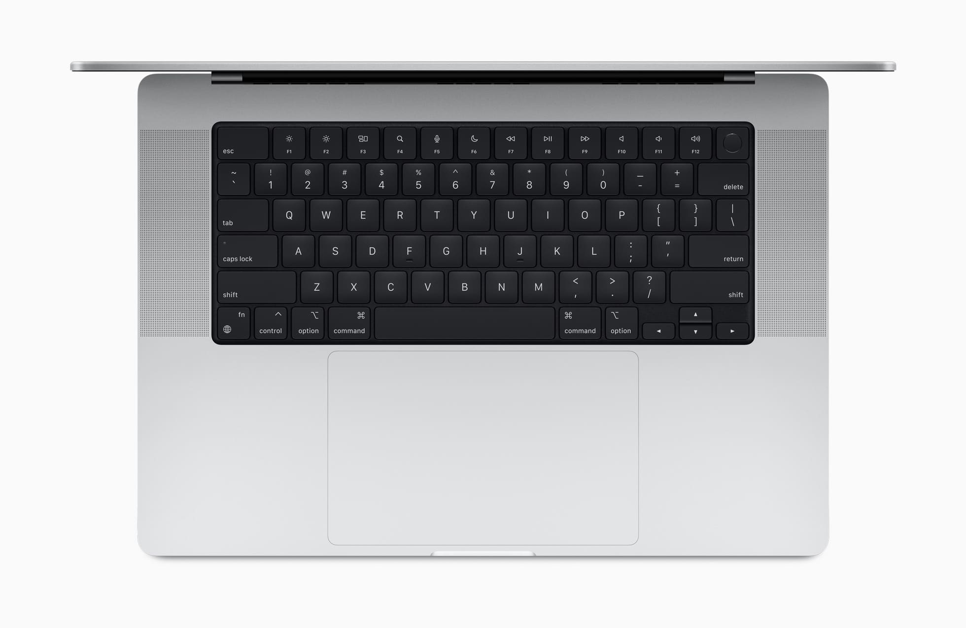 MacBook Pro 16-inch keyboard