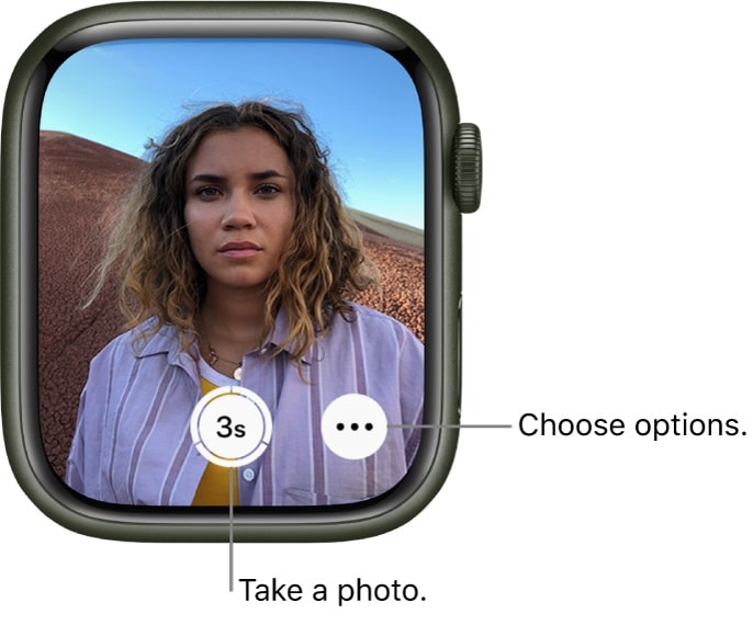 Use Camera Remote on Apple Watch 
