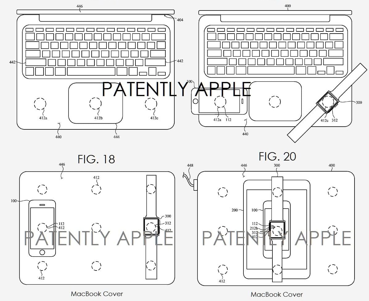 Apple reverse wireless charging patent