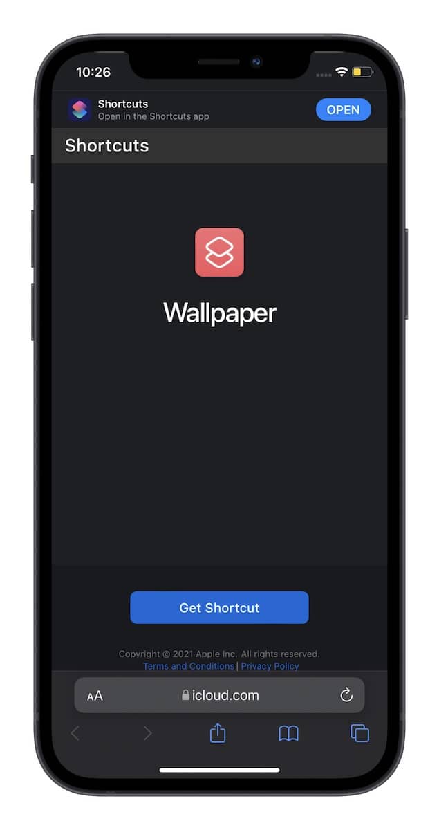 Automatically change wallpaer on iPhone