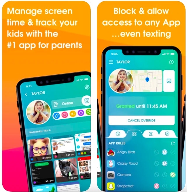 OurPact parental control app for iPhone and iPad
