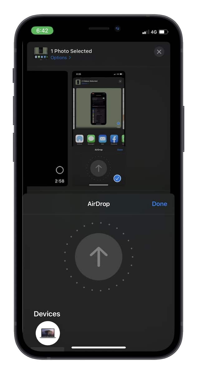 Use AirDrop to Send Files Wirelessly Between iDevices 