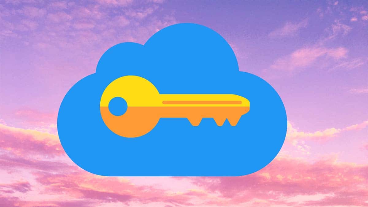 use iCloud password manager