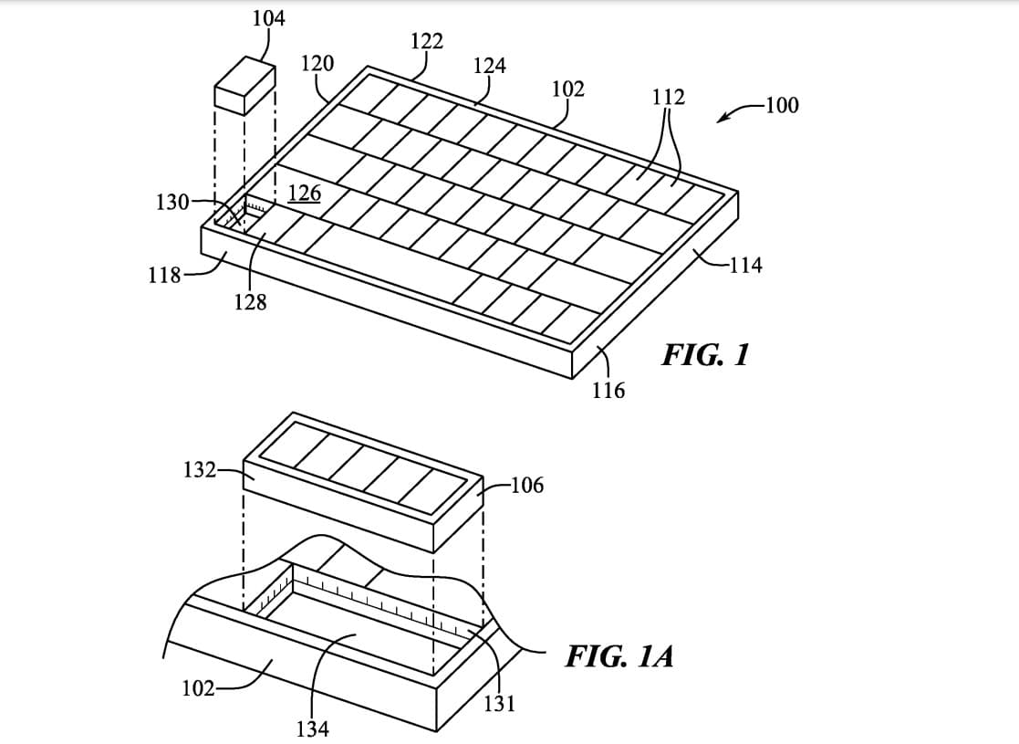 Apple Keybboar Mouse Patent