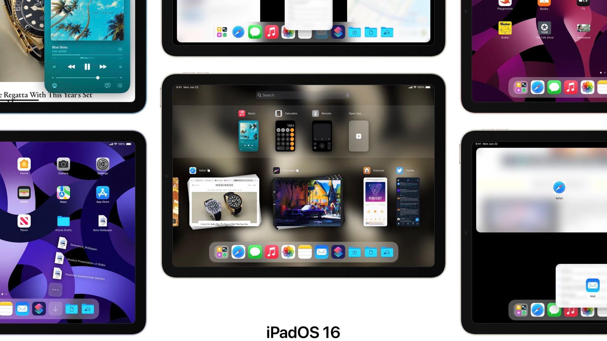 iPadOS 16 Parker Ortolani Concept